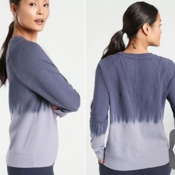 Athleta Sundown Dip Dye Pullover - Picture 1 of 4